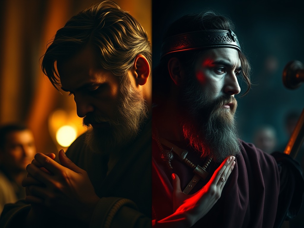 サムエルとサウル