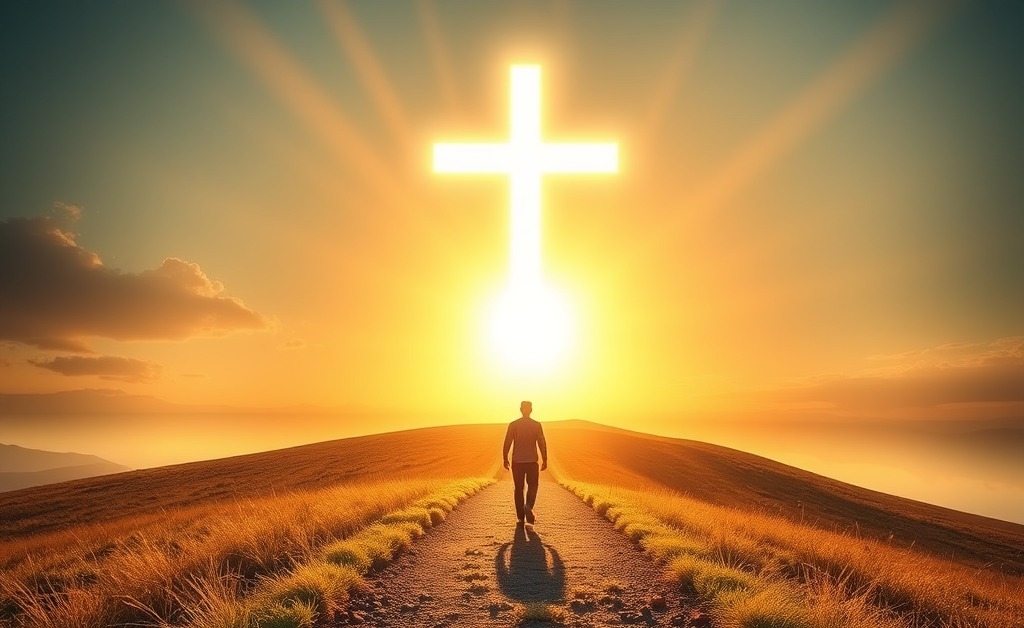 目標を目指して走っている