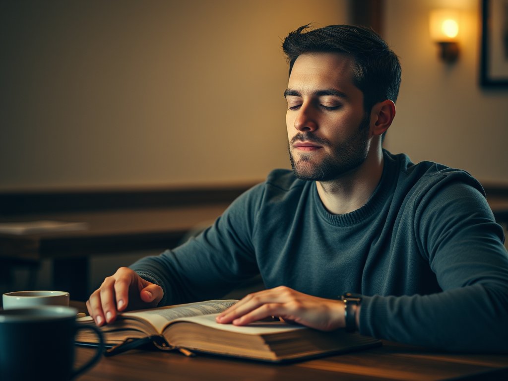 神の言葉に目を閉じる