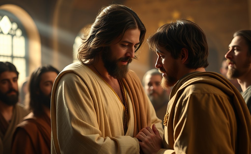 イエス様と弟子たち