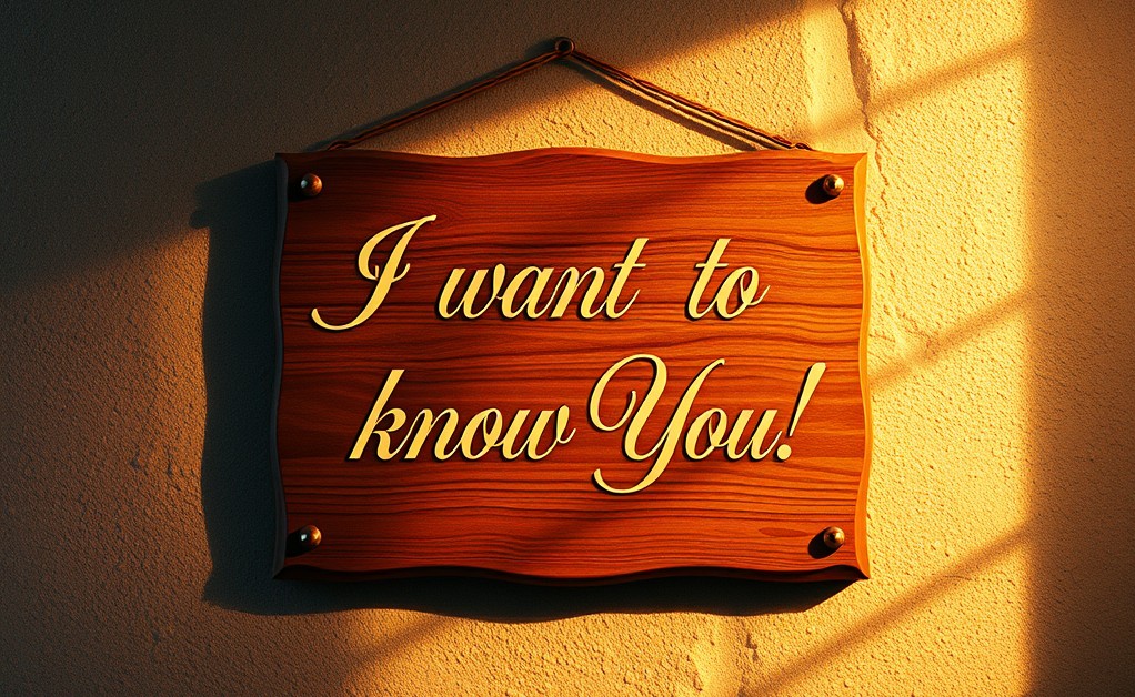 あなたを知りたい